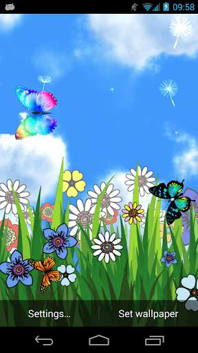 Spring Live Wallpaper screenshot 2