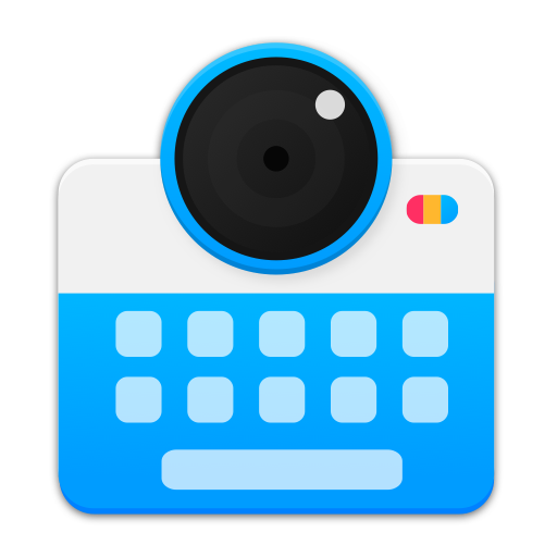 Camera Keyboard - Create keyboard with your photos أيقونة
