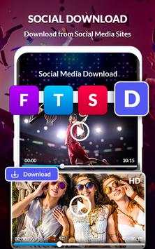 Video downloader: Save HD videos for Social Media screenshot 9