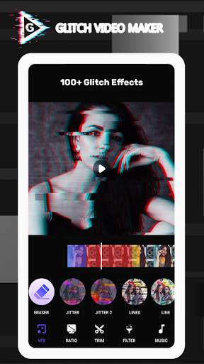 Glitch Video Maker - Glitch Photo Effects VHS screenshot 2