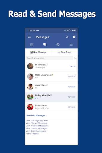 Dude for Facebook screenshot 2