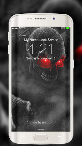 Skull Lock Screen screenshot 5