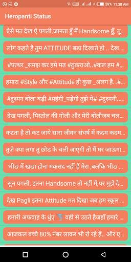 Heropanti Status screenshot 2