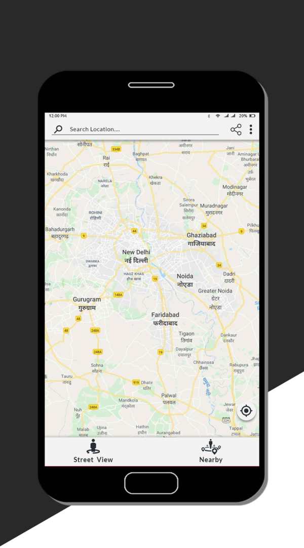 GPS Map Free & Places Around You screenshot 1