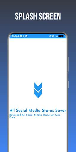 All Social Media Status Saver स्क्रीनशॉट 1