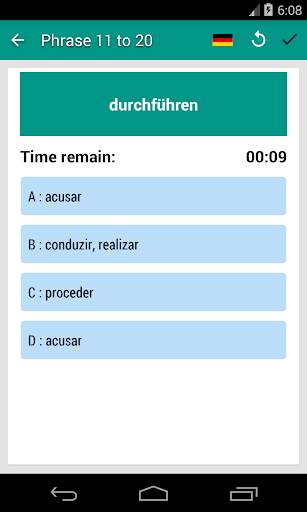 Verbos alemães comuns - Aprenda alemão screenshot 7