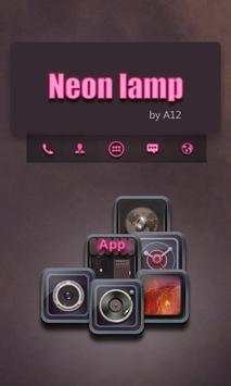 Neon Lamp GO Launcher Theme screenshot 1