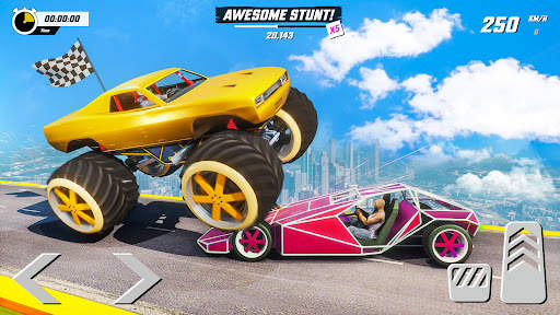 Car Racing Stunt Race Master screenshot 4