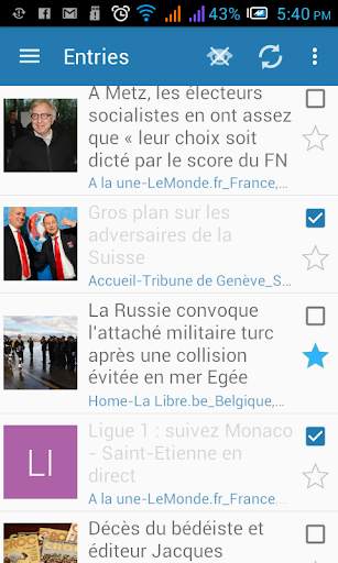 Actualités screenshot 5