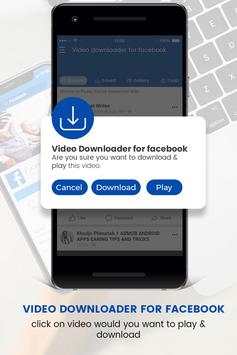 All Video downloader For Facebook screenshot 5