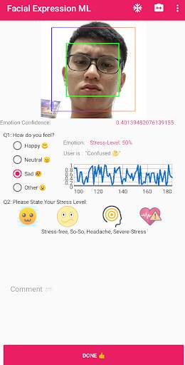 Facial Expression ML-Kit screenshot 2