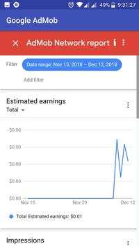 Google Admob App. screenshot 3