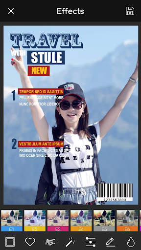 Magazine Cover Maker - Photo Superstar Fake Style 3 تصوير الشاشة