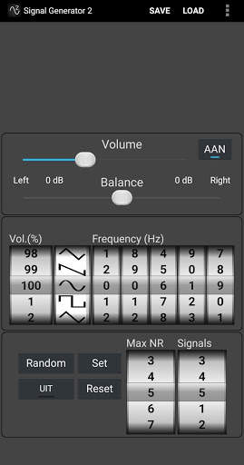 Sound Signal Generator 2 screenshot 1