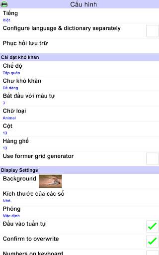 Mã ô Chữ screenshot 20
