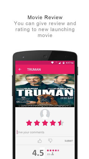 Movie App - Movie review & Upcoming movie trailer screenshot 3