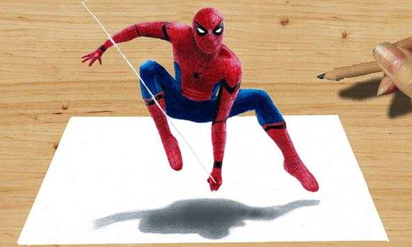 How To Draw Spiderman 1 تصوير الشاشة