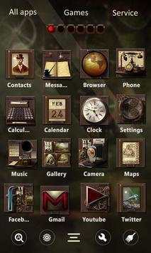 Steampunk GO Launcher screenshot 2