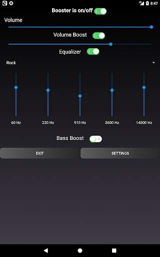 Volume Booster, Equalizer and Bass Boost for Music screenshot 14