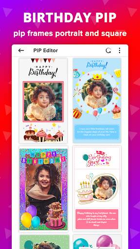 Name Photo On Birthday Cake Frame Card Gif Wishes screenshot 7