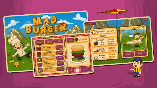 Mad Burger: Launcher Game screenshot 5
