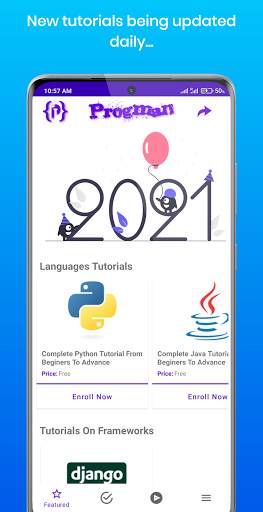 Progman: Learn to Code for free screenshot 1