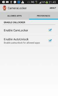 Camera Locker screenshot 2