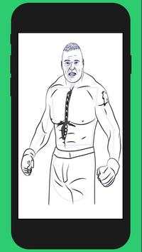 How To Draw WWE Superstars Step By Step screenshot 1