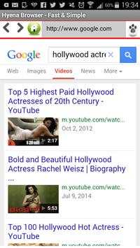 Hyena Browser - Fast & Simple screenshot 5