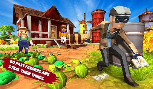 Angry Farmer Thief Bling screenshot 1