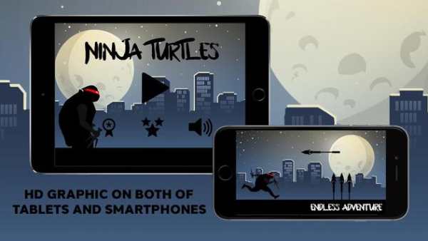 Ninja Fight - Turtles run screenshot 1