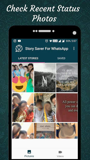 Status Saver for Whatsapp : Save Stories Images screenshot 2