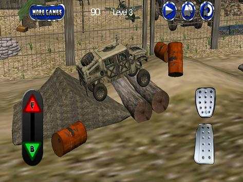 Military car off road 3d screenshot 7