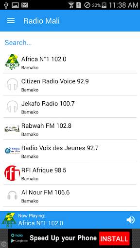 Mali Radios screenshot 2