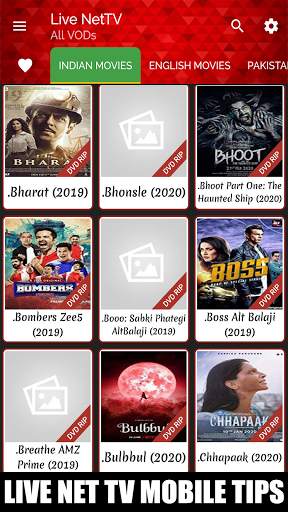 Live NetTV Mobile All Channels First Steps screenshot 4