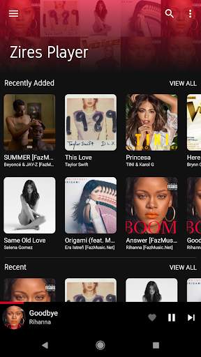 Zires Music Player screenshot 2