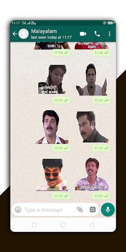 Malayalam WAStickers screenshot 4