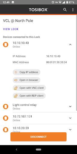 TOSIBOX Mobile Client screenshot 6