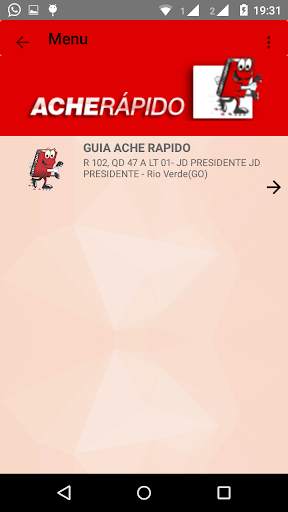 Ache Rápido Mobile screenshot 5