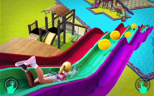 Uphill Water Slide Racing Adventure screenshot 3