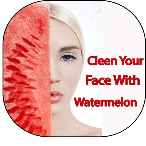 Cleen your face with watermelo 1.0