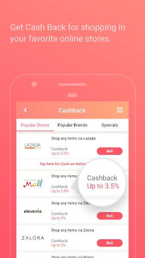PopSlide: Cashback, Diskon, Pulsa Gratis screenshot 2