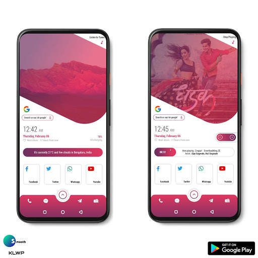 Smooth for KLWP screenshot 2