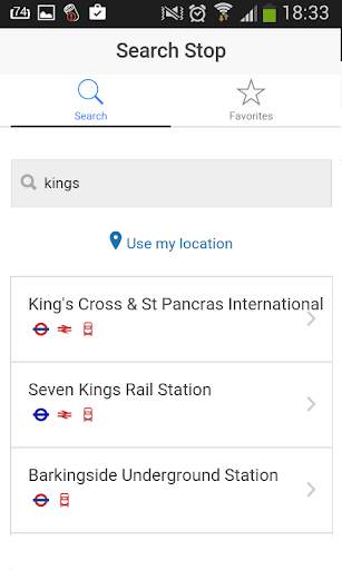 London Live Bus Arrivals screenshot 2