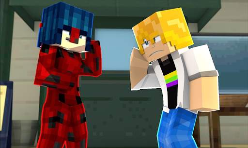 Minecraft PE için Noir Lady Bug screenshot 2