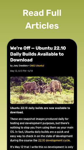 Pluma RSS Reader screenshot 1