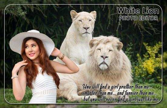 White Lion Photo Editor screenshot 2