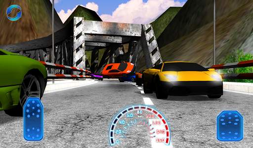 3D Racing in Hills screenshot 1