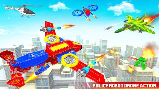 Police Dog Drone Robot Car screenshot 5