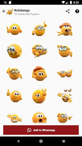 New Emojis & Memojis Stickers - WAStickerApps screenshot 8